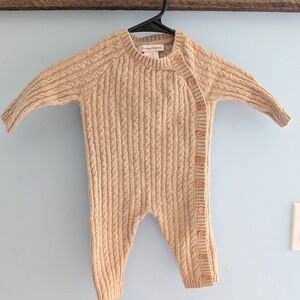 Tommy Bahama Tan Knit Kids Footie